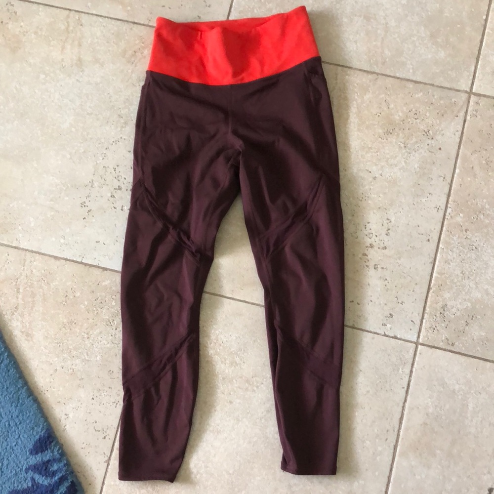 Athleta high waisted crop leggings